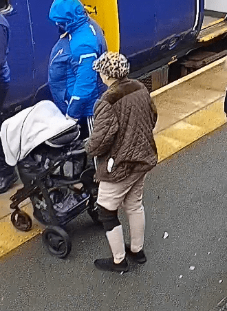 Gee boarded a train at James Cook University Hospital station