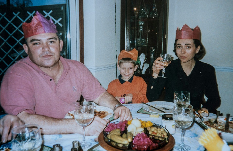 Joey Essex  with his mother and father Donald and Tina