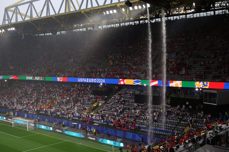 The problem wreaked havoc for fans in that area of the ground