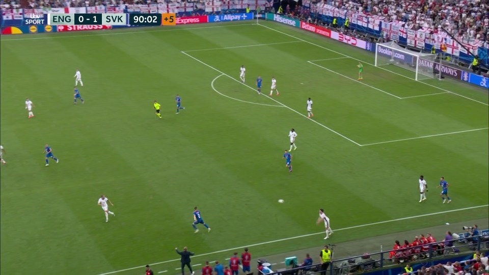 ITV initially stated that there would only be five minutes added time