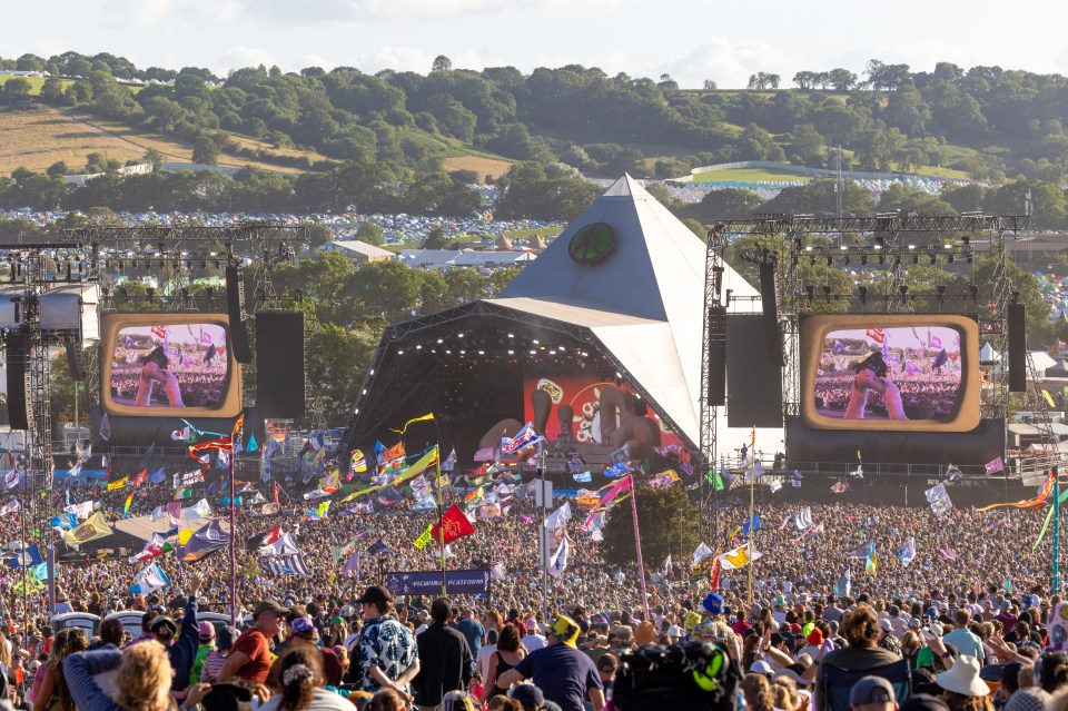 Figures are forecast to reach 29C on Wednesday, as Glastonbury will welcome music lovers
