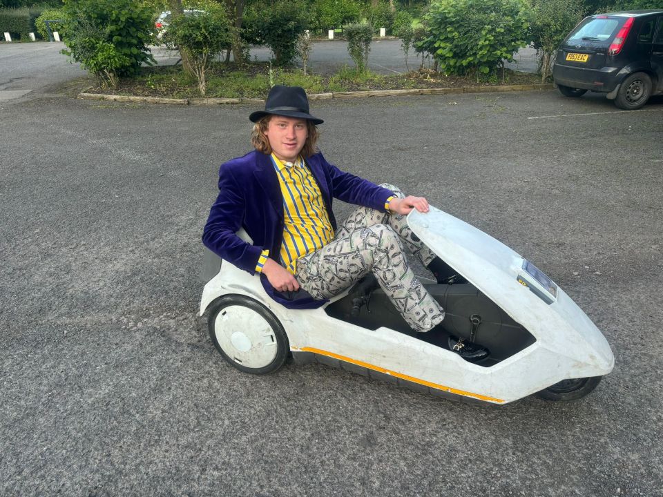 The bizarre, pedal-operated microcar was a flop when it released in 1985