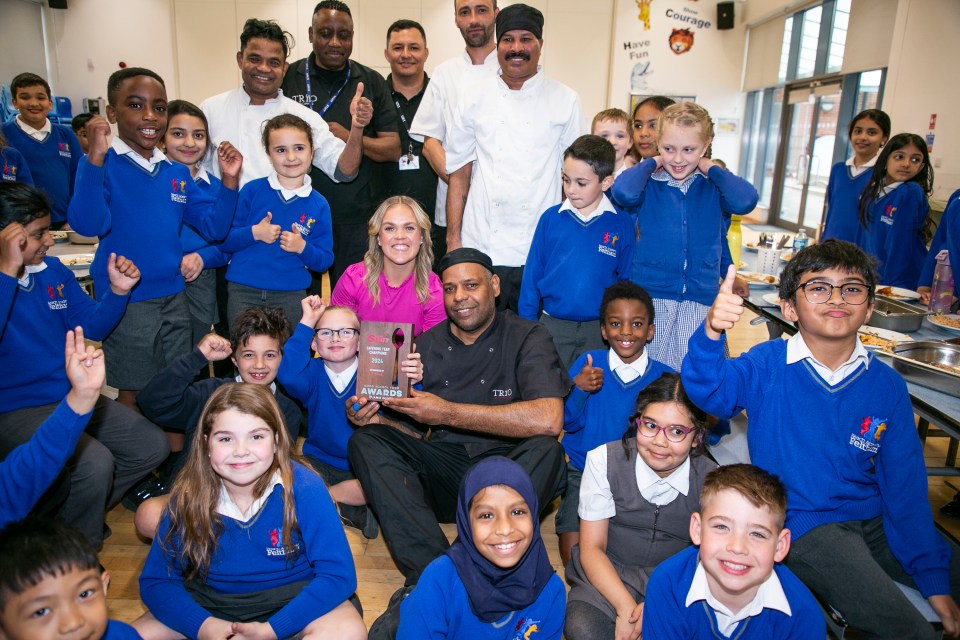 Hugo and his colleagues at Reach Academy Trust, London