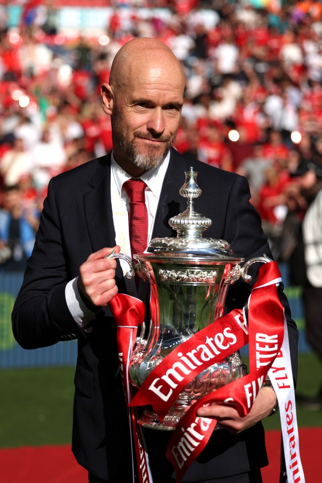 But he saved his bacon by winning the FA Cup