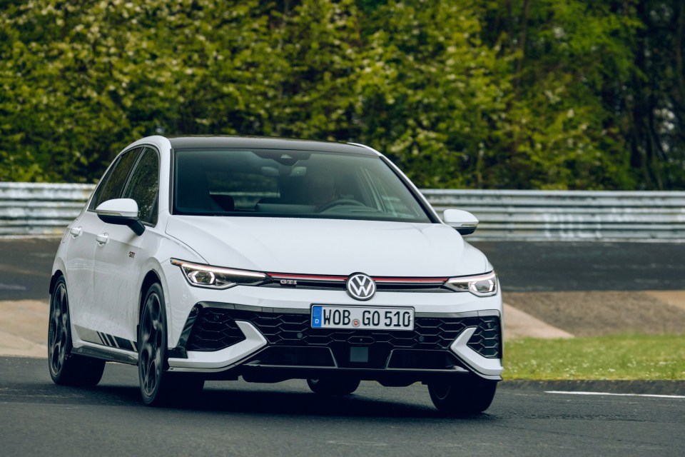 Volkswagen unveiled the new Golf GTI Clubsport at the Nürburgring complex
