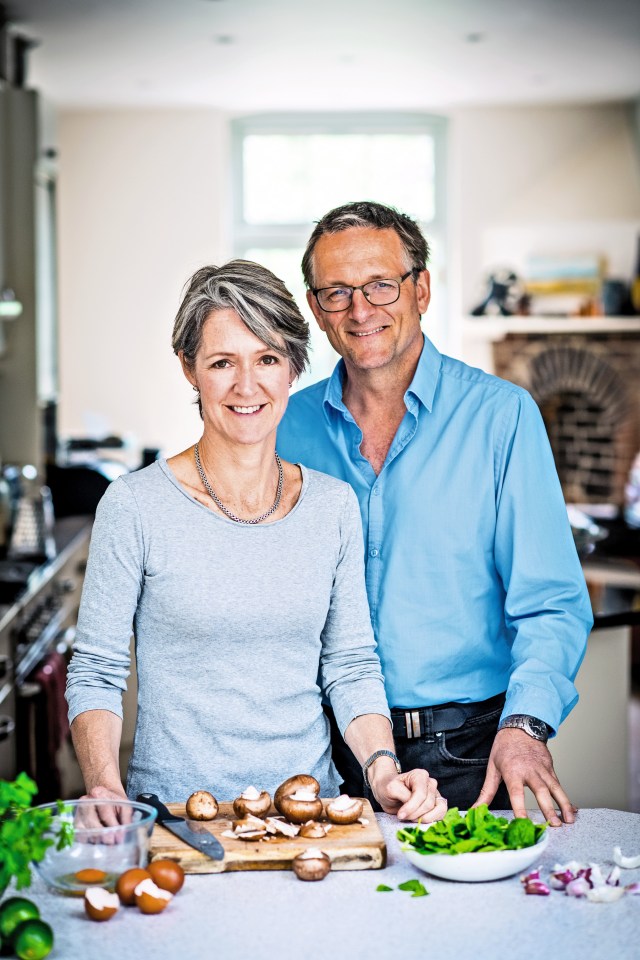 Dr Mosley pictured with wife Clare