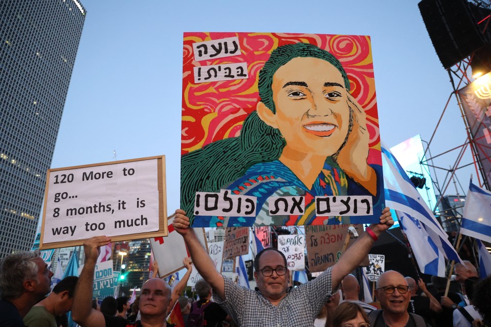 Noa was seen as the symbol of Hamas brutality after footage of her kidnapping shocked the world