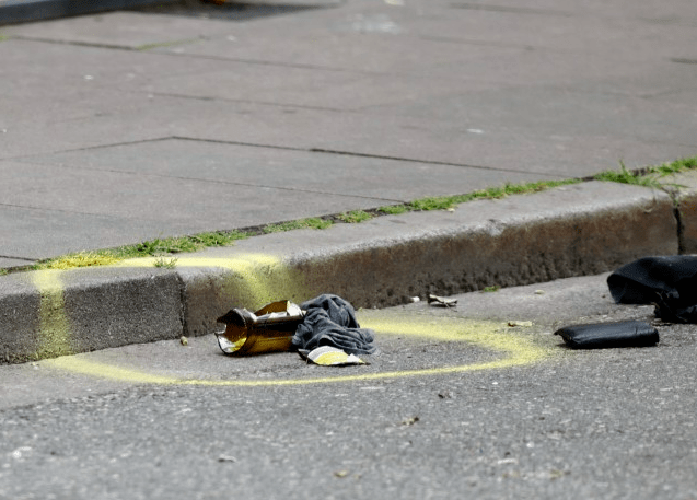 The attacker was also carrying a Molotov cocktail at the time of the rampage