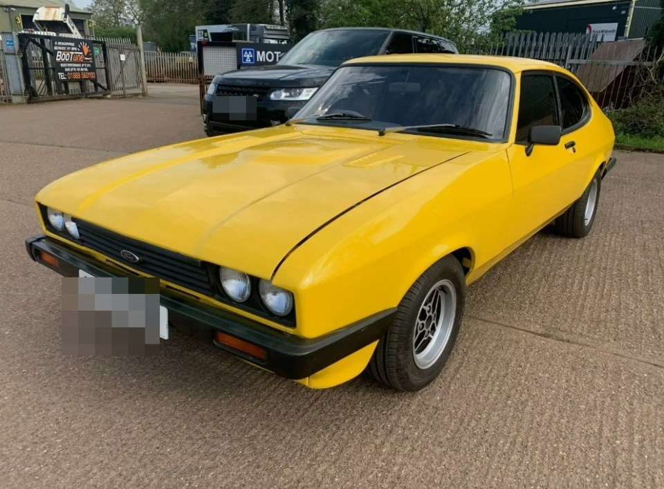 The car is fitted with Xenon headlights