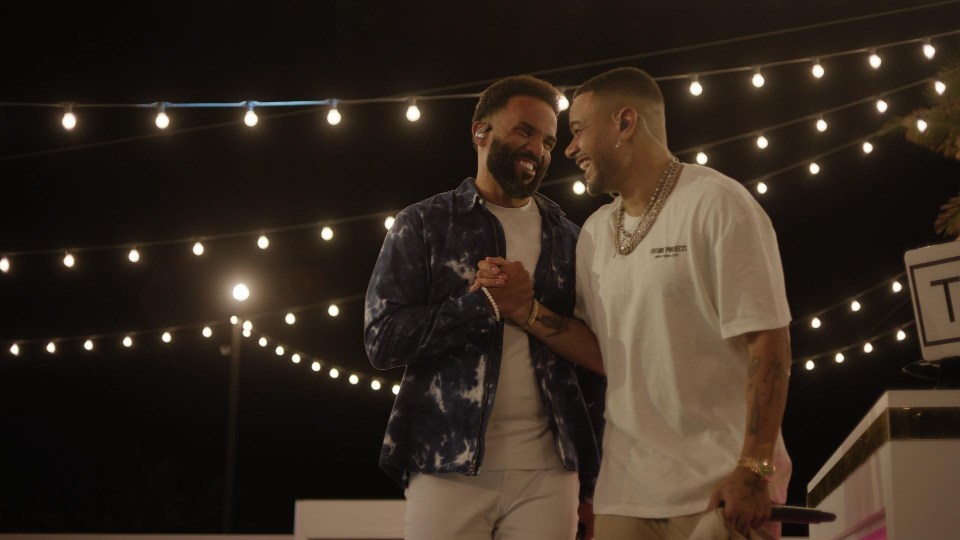 Wes performed alongside Craig David on Love Island: All Stars