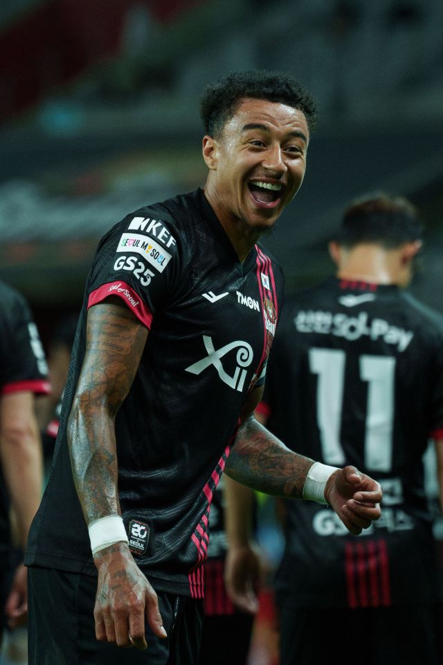 Jesse Lingard has scored his first goal in nearly three years