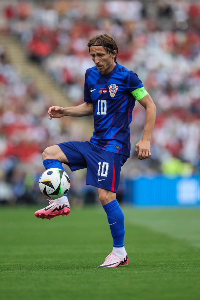Croatia's Luka Modric recently splashed £10m on a mansion
