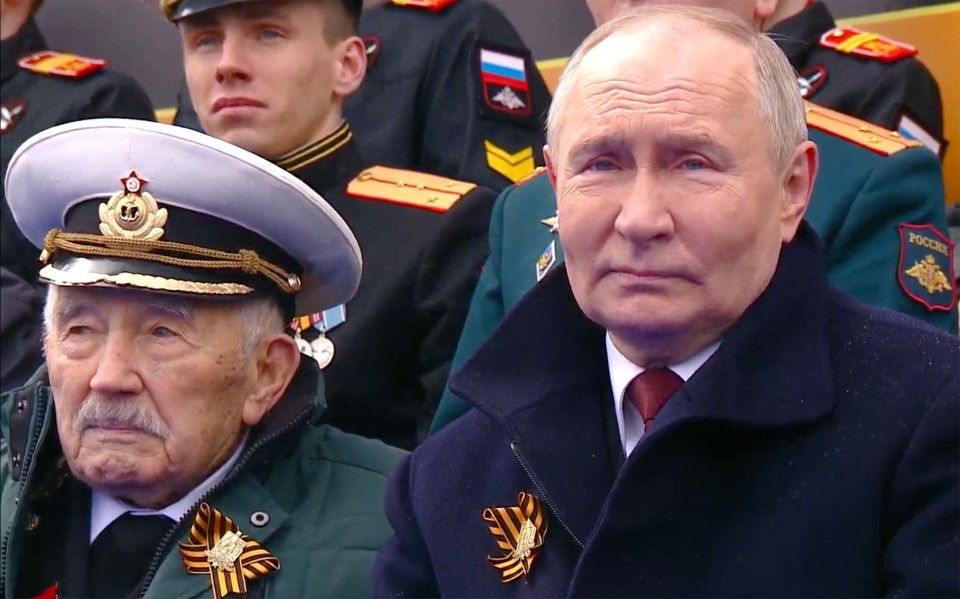 Paranoid Putin is  said to be wearing bulletproof vests regularly for public appearances