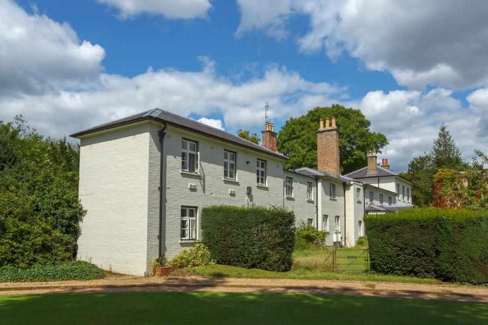 The Grade II-listed building is located in the grounds of the Windsor estate