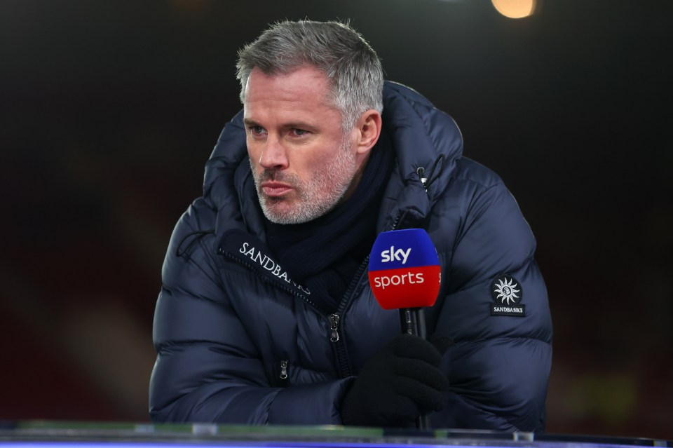 Jamie Carragher slammed England's first half display against Denmark