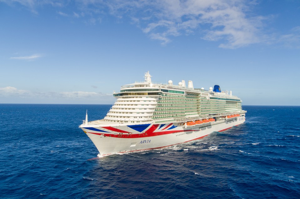 P&O has a 14-night cruise from Southampton on Arvia