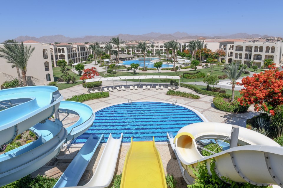 The five-star Jaz Mirabel Park and Club, in Egypt’s Sharm El Sheikh