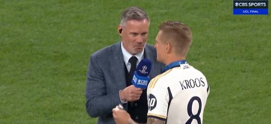 Jamie Carragher interviews Toni Kroos