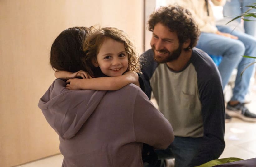 Yarden's emotional reunion with her daughter Gefen and husband Alon