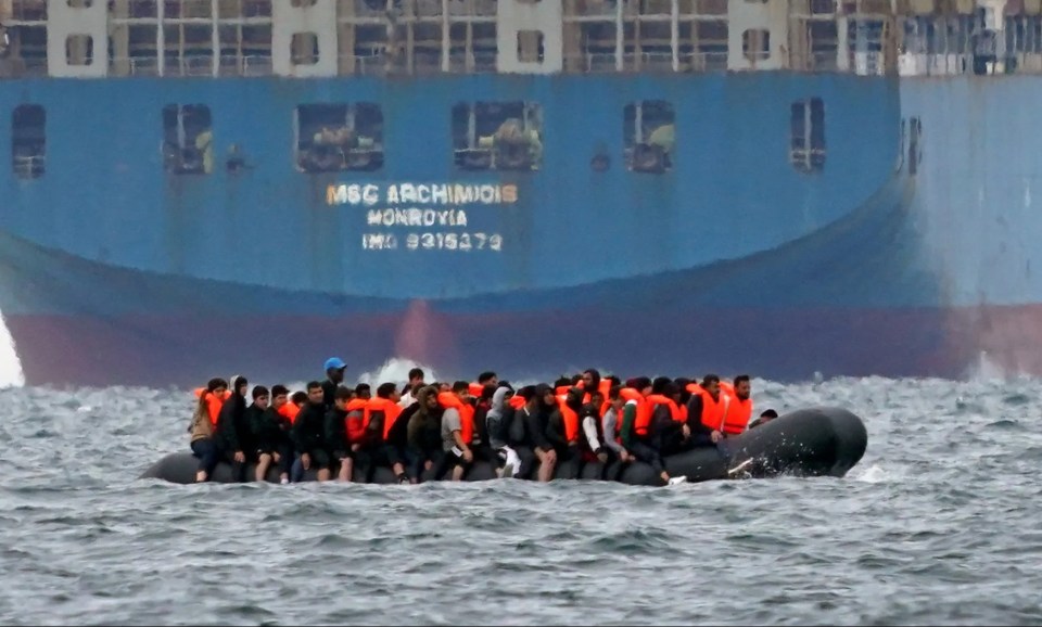 a large ship with the name msc archimos monrovia on the side