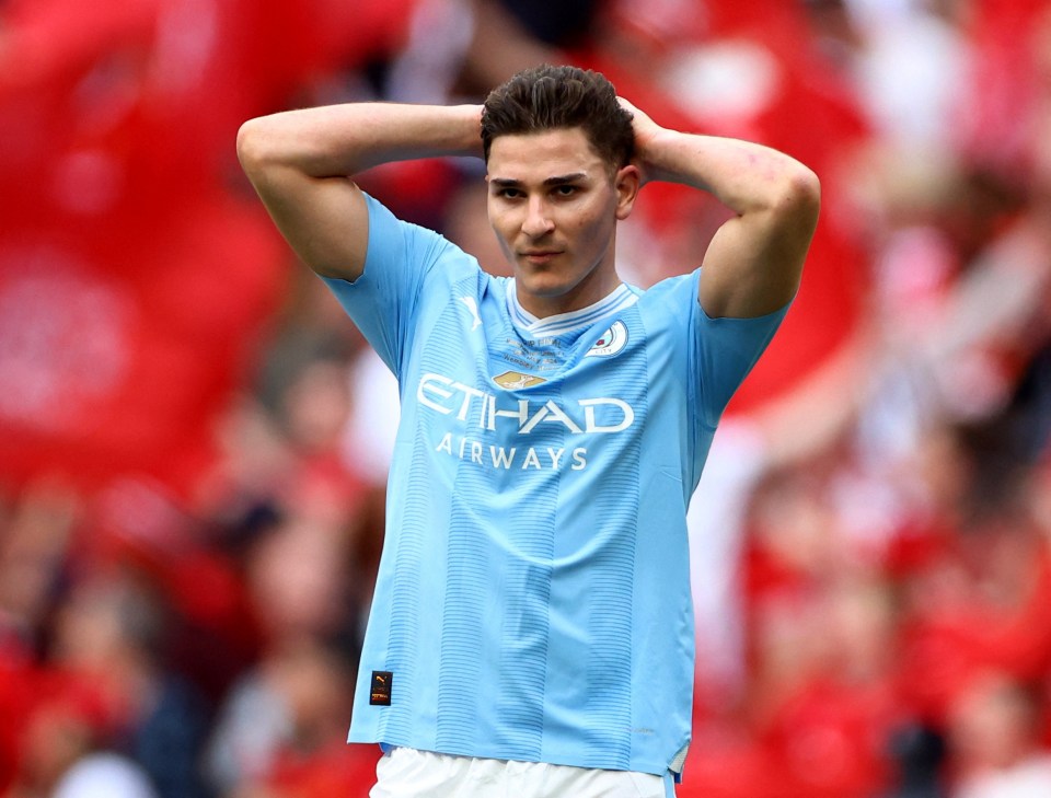 Julian Alvarez has reportedly asked to leave Man City