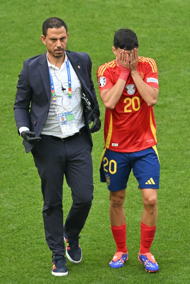 Pedri is out for the rest of Euro 2024