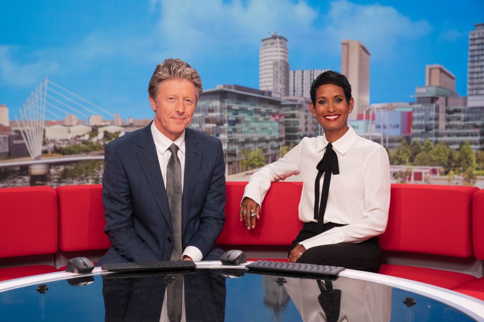 Charlie joined BBC Breakfast in 2008, while Naga joined the team in 2014