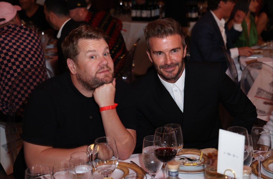 James Corden says the couple are incredibly thoughtful and kind