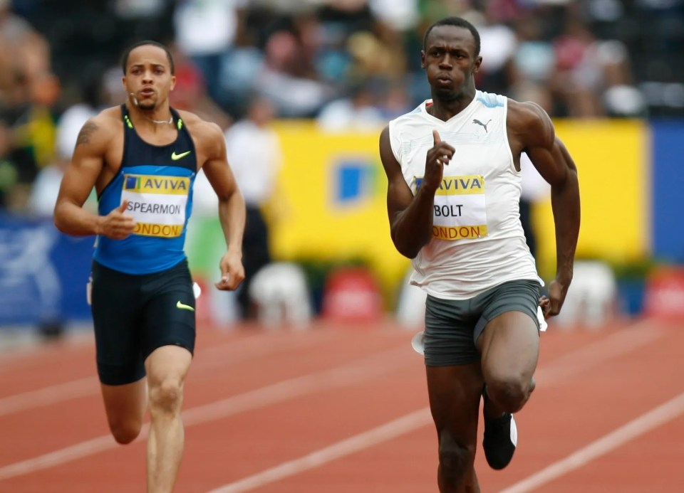 Bolt and Spearmon often took to the track together