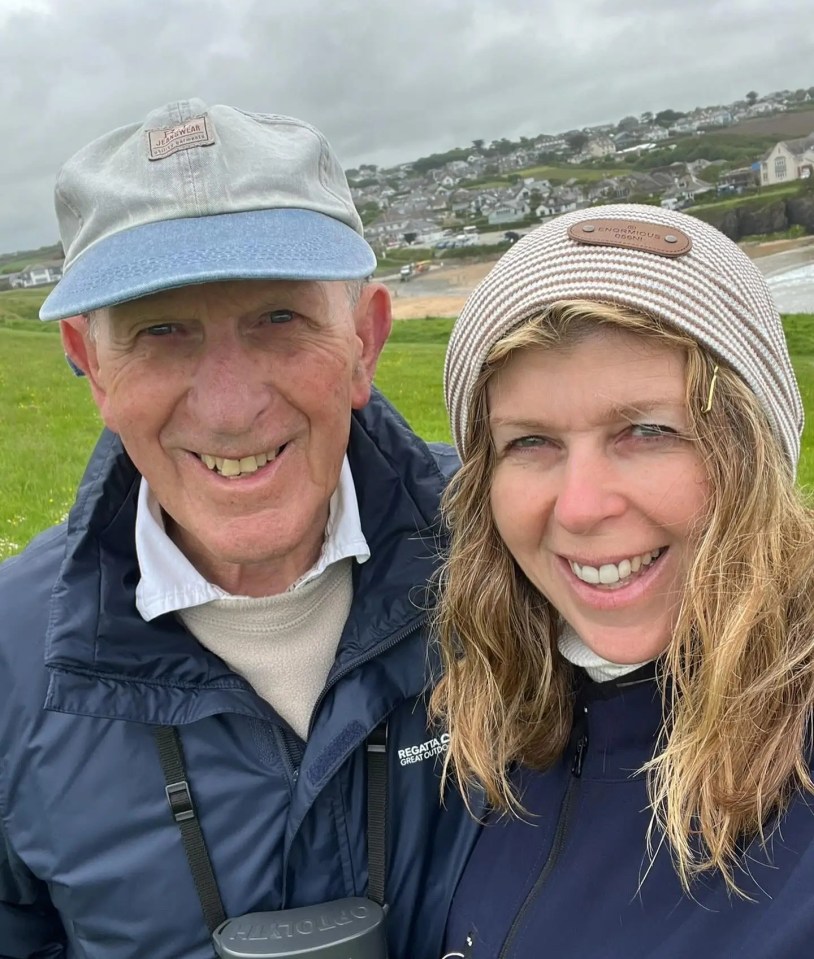 Kate Garraway gave fans an update on her father Gordon's health
