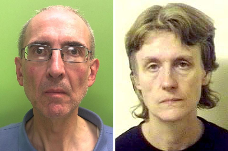 BEST QUALITY AVAILABLE. Undated handout file photos issued by Nottinghamshire Police of Christopher Edwards, 57, and Susan Edwards, 56, as the couple are facing a life sentence today after being convicted of murdering her parents and burying them in their own back garden before stealing nearly £250,000 over the next 15 years. PRESS ASSOCIATION Photo. Issue date: Monday June 23, 2014. The bodies of William and Patricia Wycherley lay undiscovered until police unearthed their remains last October from the rear garden of their former home in Mansfield, Nottinghamshire where they had lain since 1998. See PA story COURTS Bodies. Photo credit should read: Nottinghamshire Police/PA Wire NOTE TO EDITORS: This handout photo may only be used in for editorial reporting purposes for the contemporaneous illustration of events, things or the people in the image or facts mentioned in the caption. Reuse of the picture may require further permission from the copyright holder.