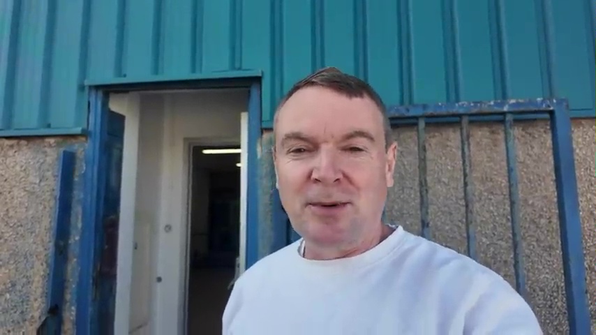Noel Radford showed fans behind the scenes at his pie shop business