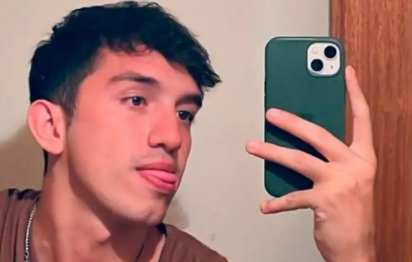 Story from Jam Press (Influencer Killed) Pictured: Suspect Néstor Soto who allegedly confessed to killing. Body of influencer, 21, 'killed by besotted friend' found in back seat of car An influencer has allegedly been murdered by a besotted friend. Catalina Gutiérrez, 21, was found dead in a Renault Clio in a car park. Her body was partially burned in the back seat, according to reports. She last posted on Instagram for her 100,000 followers just hours before her alleged murder. Gutiérrez shared a photo of an invitation to a Friendship Day party at the Patio Olmos shopping centre in Córdoba City, Argentina, taking place today (19 Jul). The victim, who defined herself as a public figure, also had 36,000 followers on TikTok. She was last seen leaving her home to meet up with pals at the same shopping centre on the evening of 17 July. After leaving her house, she sent an audio message to her boyfriend to let him know she was on her way. When she failed to show up or answer messages, her friends informed her family. Her relatives grew more concerned as the hours passed and her sister began to track her movements with Apples location services. After midnight, she noticed that the victims iPhone signal has remained fixed at 3900 Pedro Echagüe Street in Córdoba. The sister informed the police and the macabre discovery took place. The authorities quickly ruled out the possibility of a homicide during a robbery as none of the victims valuables had gone missing. Investigators started interviewing her friends and family members to gather information. One friend, named as architecture student Néstor Soto, then allegedly broke down and confessed to the crime. The victim was his classmate at the National University of Córdoba. They suspect he was obsessed with the influencer despite the fact she had a boyfriend. The police stated: As he made his statement, he contradicted himself. From one moment to the next, he suddenly admitted