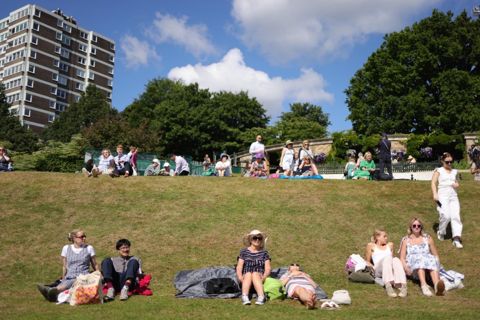 The warmer weather will be welcome after recent downpours across the UK