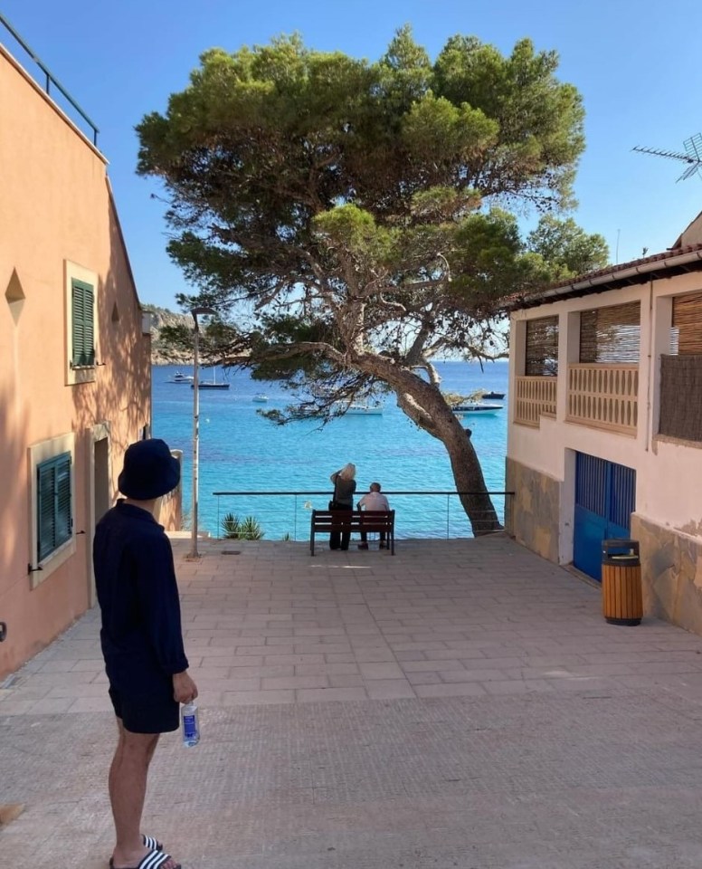 He appeared to be enjoying island life at first, posting this pic to Instagram in June