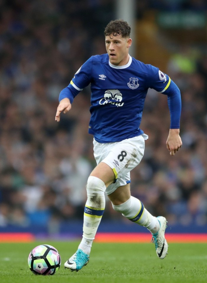 File photo dated 09/04/17 of Everton's Ross Barkley. PRESS ASSOCIATION Photo. Issue date: Friday January 5, 2018. Ross Barkley is closing in on a move to Chelsea from Everton. See PA story SOCCER Chelsea. Photo credit should read Nick Potts/PA Wire.