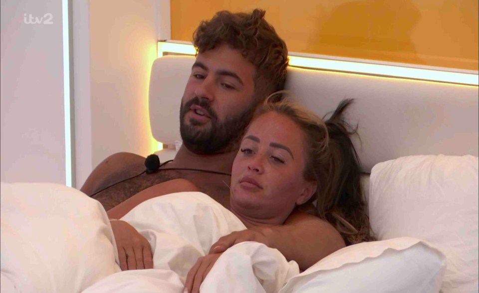 Ciaran Davies and Nicole Samuel are immune from the eviction as they received no votes
