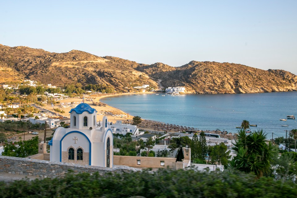 For decades Ios has been better known to visitors from Ireland as well as Aussies - but now it is becoming a hotspot for boozing British tourists
