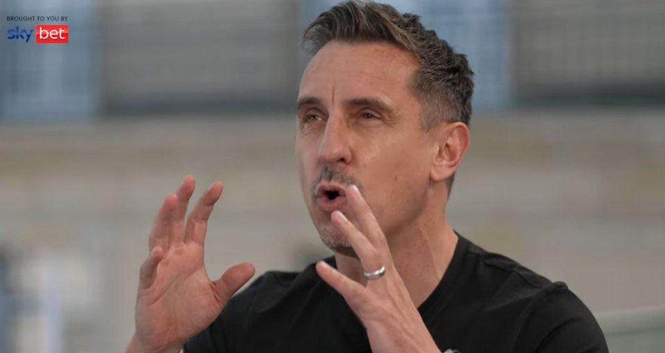 Gary Neville revealed his passionate dislike of barbecues