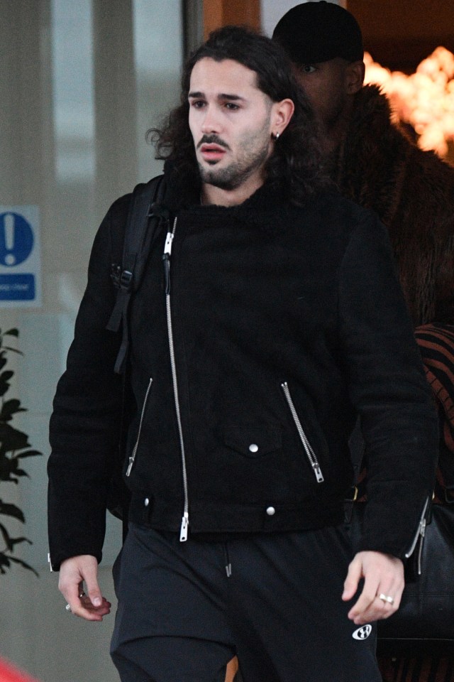 The Italian dancer, 30, has fled the country after claims he 'kicked, hit and spat' at Zara