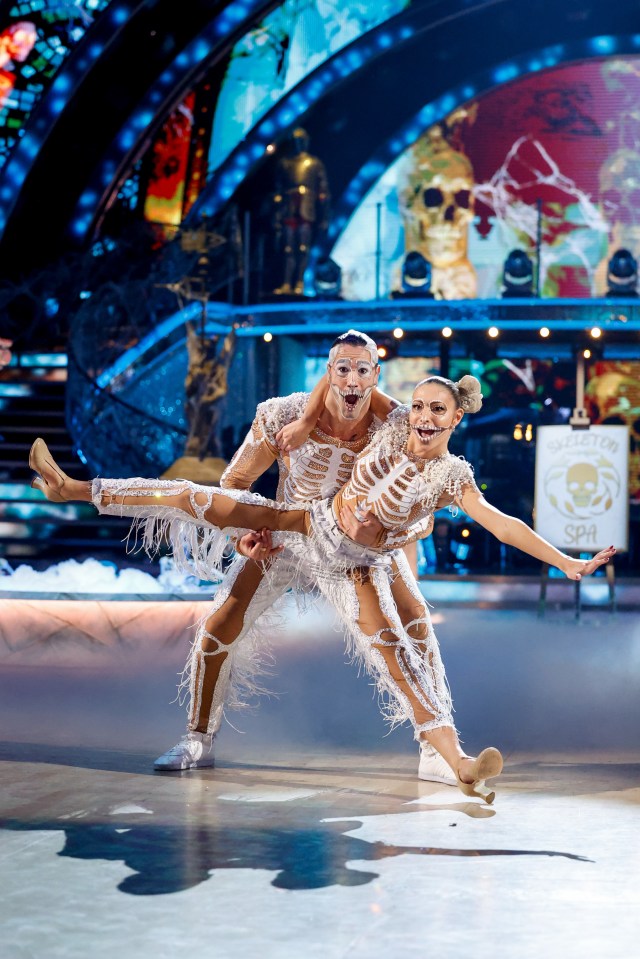 Zara and Graziano danced together on the showlast year