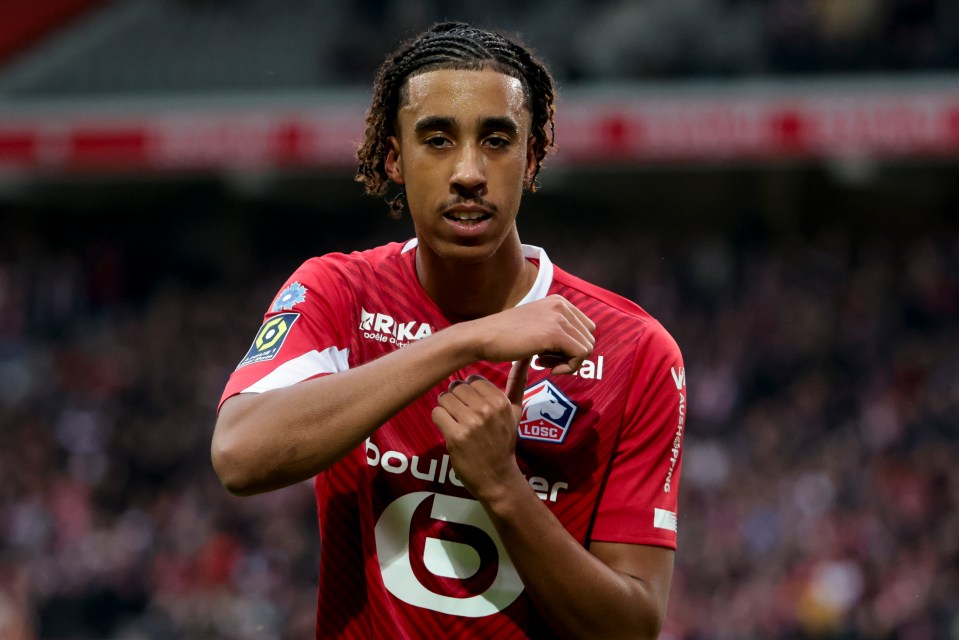 Yoro established himself as a first-team regular at Lille