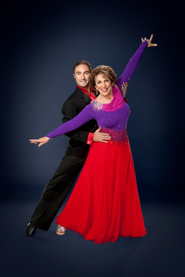 Edwina was the first to be booted off Strictly Come Dancing in 2011