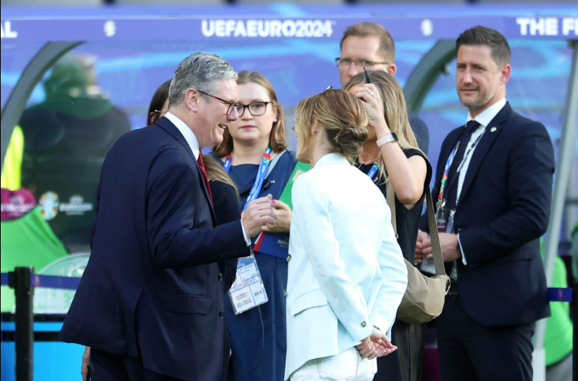 Britain's new PM revealed his support for England... and also opened up over Arsenal