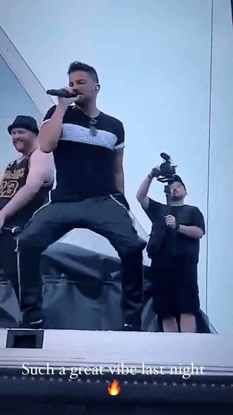 The hitmaker shared a video to Instagram