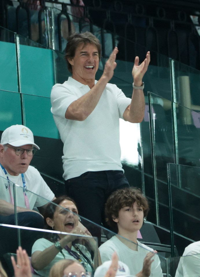 Tom Cruise is amongst the A-list attendees to enjoy the event in the French capital