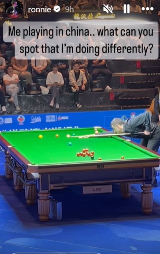 a snooker game is being played in china