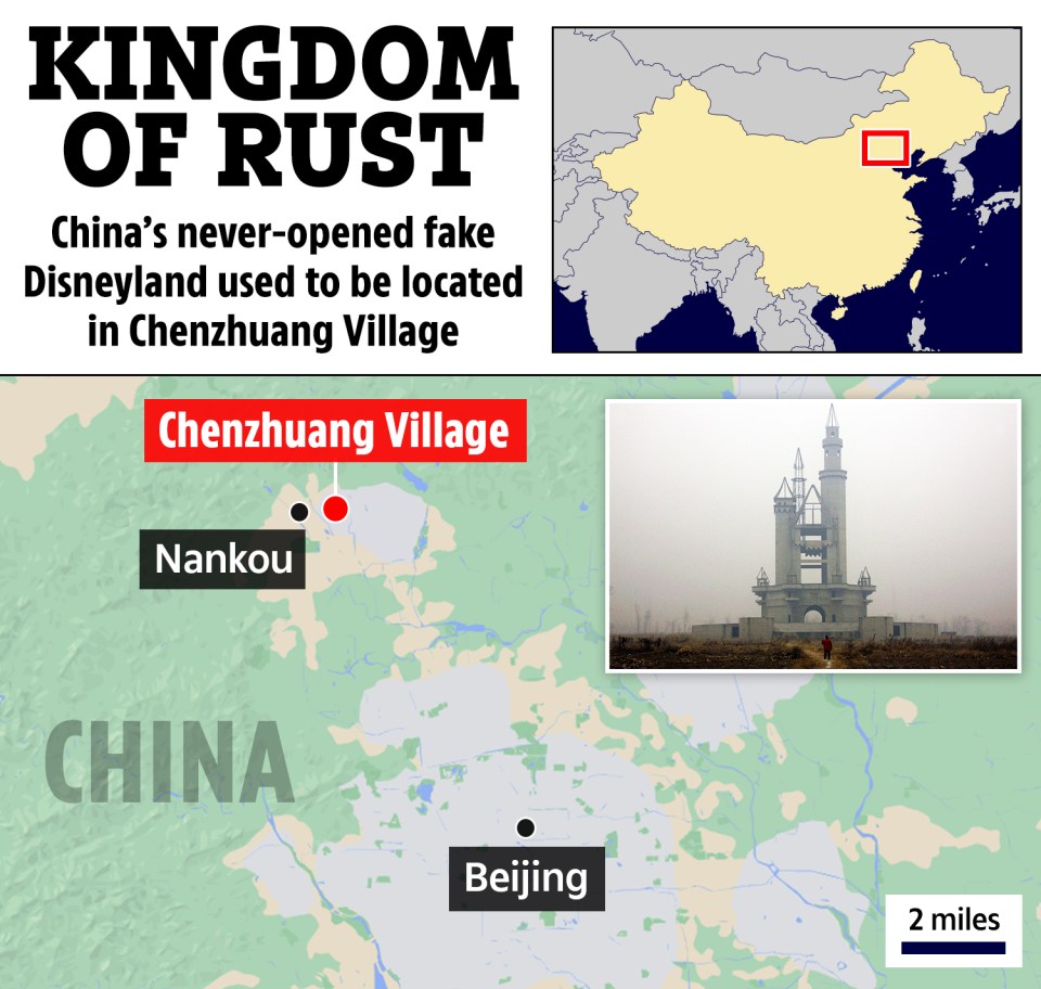 a map showing the location of the kingdom of rust