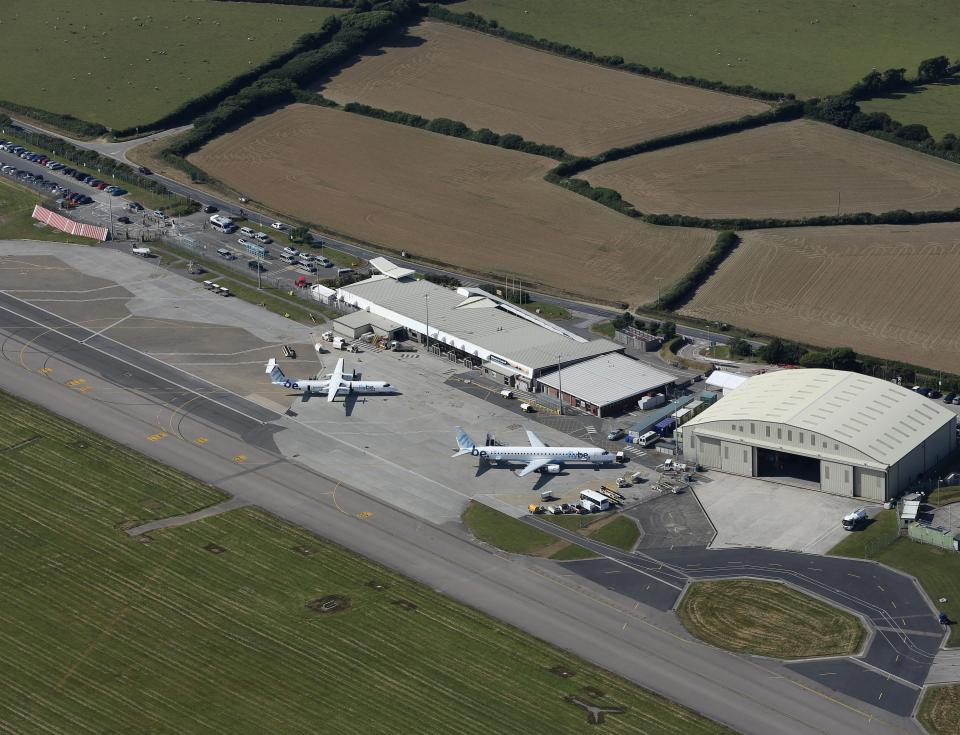 A woman said she missed her flight due to huge queues in Cornwall this week