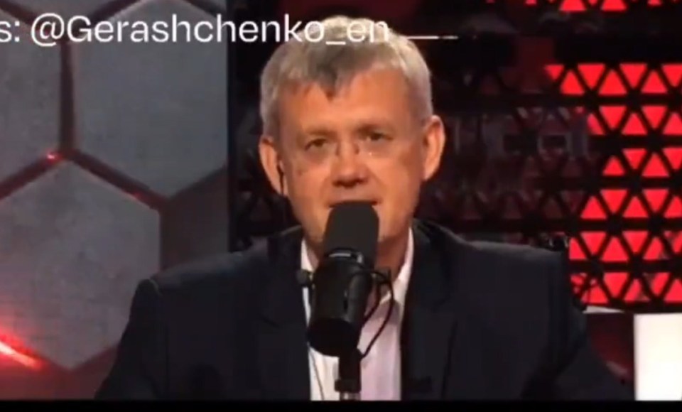 This is the pro-Kremlin broadcaster who discussed nuking Russia's own turf, according to Ukraine